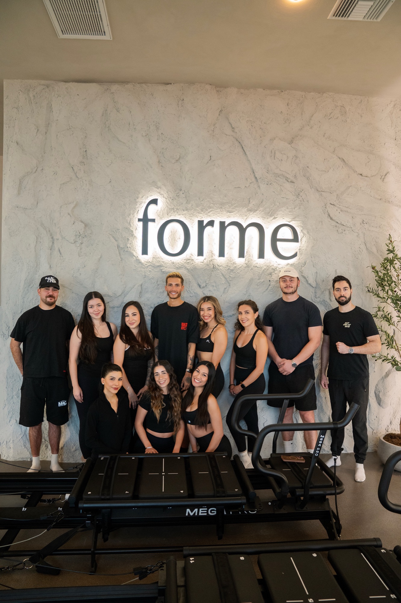 Past Forme Lagree certification cohort group photo